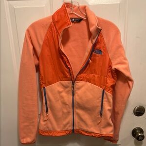 The North Face Women's Orange Fleece Jacket
